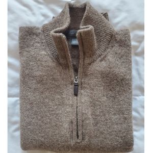 Daniel Cremieux Alpaca Quarter-Zip Sweater